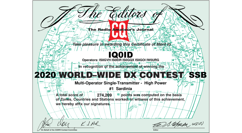 CQWW 2020 SSB IQ0ID